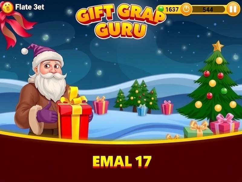 Gift Grab Guru Gameplay Screenshot